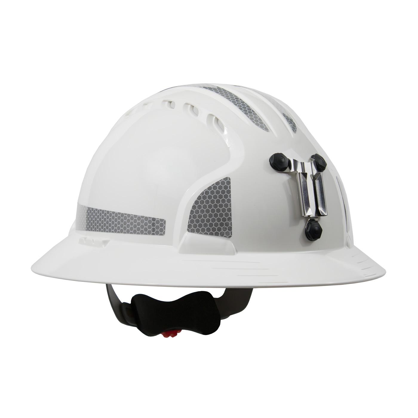 Hard Hat, Full Brim, Series: 280-EV6161MCR2, OS Size, Gray, HDPE, 6-Point Polyester Suspension, ANSI Electrical Class Rating: Class C, ANSI Impact Rating: Type I, Wheel Ratchet Adjustment