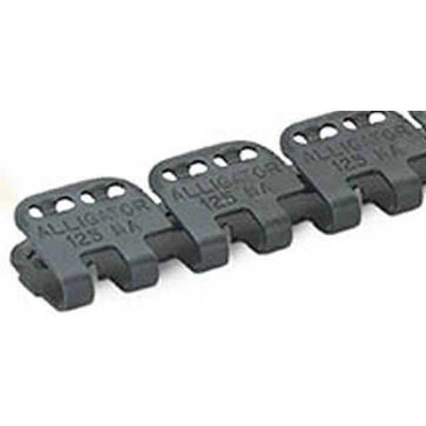 Belt Lacing, Size RS125, For 1/8 Inch To 3/16 Inch Belt Thickness, Staple Fastening System, For 12 Inch Wide Belts, Includes Nylon Covered Steel Cable Hinge Pin, Steel, 4/Box