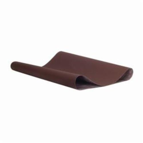 Coated Abrasive Belt, Plyweld RR-Flex Wide, Series: R215, 75 in Belt Length, 37 in Belt Width, 80 Grit, Coarse Grade, Aluminum Oxide Abrasive, Cotton Backing, Open Coat, Brown, Applicable Materials: Soft Metal and Wood, X-Weight Backing Weight
