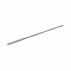 Boring Head Arbor, Micro Abrasive, 0.135 in Brush Dia, 1 in Brush Length, 4 in Overall Length, Nylon/Silicate Fill, 0.012 in Filament/Wire Diameter, 0.075 in Stem Dia, Single Spiral, Single Stem