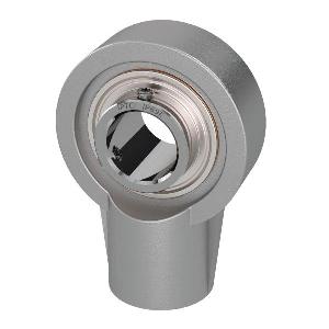 Ball Bearing Hanger Unit, Corrosion-Resistant Non-Expansion, Series: SUCSHA, 1 in Bore Dia, 2-3/4 in Outside Dia, 1-9/16 in Width, Set Screw Locking, 304 Stainless Steel Bearing, Silicone Rubber Seal, 302 Stainless Steel Cage, -10 to 250 °F