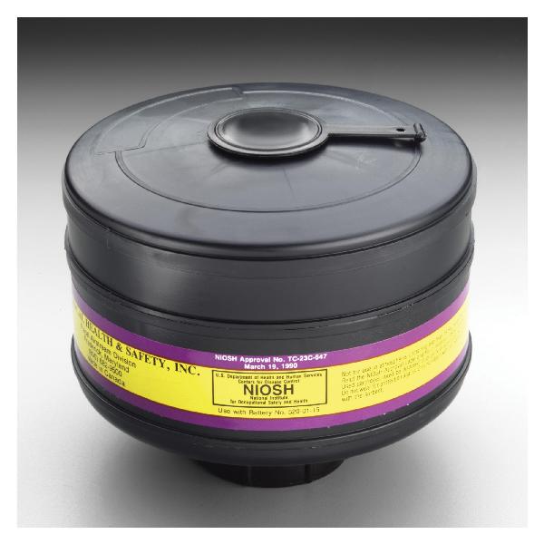 Powered Air Purifying Respirator System, Type AEP3, For Use With: Breathe Easy Powered Air Purifying Respirator System, Black