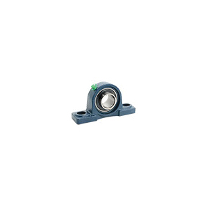Bearing, Standard Duty, Series: UCP, 1.75 in Bore, 5.7 in Bolt Center-to-Center Length, 2.125 in Base to Bore Centerline, 2-Bolt Mounting, Set Screw Locking Device, Single Lip Contact Seal, Non-Expansion, Cast Iron