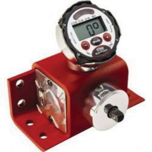 Electronic Torque Tester, 3/8 in Drive, 5 to 50 ft-lb Torque, +/-1 % Accuracy, NiMH Battery Power Source, Digital Display, 6 in Length, 6 in Width, Visual Visual/Audible Indicators, For Use With: Torque Wrench