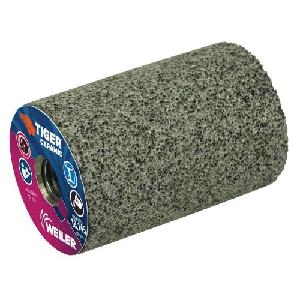 Grinding Cone, Portable, Series: T18, 2 in Diameter Maximum, 3 in Head Thickness, 20 Grit, HZA20S Grade, 5/8-11 Center Hole, Synthetic Resin Bond, Type 18/Straight Shape, 5/8-11 UNC Thread, 18145 RPM Maximum, Ceramic Abrasive