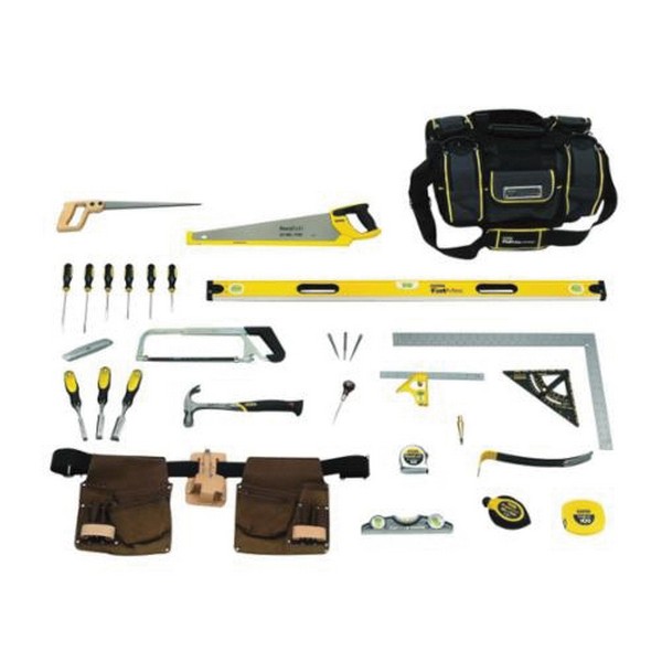 Contractor's Tool Set, SAE, 30 Piece, Bag Tool Storage Type, Yes Tool Storage Included
