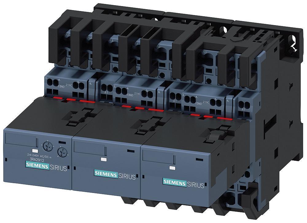 Contactor Assembly, 2nd Generation Ready Assembled, 110 VAC Coil, 40 A Maximum Load Current, 3 Poles, 50/60 Hz, 15/18.5 kW, Auxiliary Contact, 3NO, 3 Auxiliary Contacts, Power Factor: 0.82, S0, Spring Terminal, IP20, 10000000 Cycles Operating Cycles,
