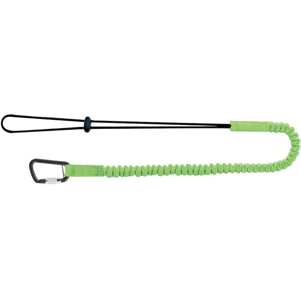 Tool Tethering Kit, Durable, D-Ring Connection, For Use With: Tool Lanyard, Polyester/Polypropylene, Lime Green