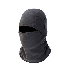 Balaclava Face Mask, 2-Piece, Series: 6826, Black, Polyester Fleece, Hook and Loop Closure