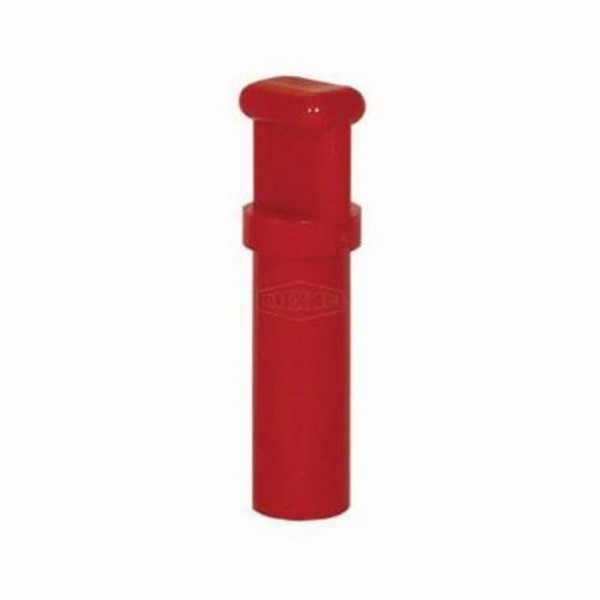 Push-In Plug, 10 mm Nominal, Tube, -4 to 175 °F, Plastic, Domestic