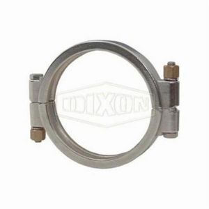 Bolt Clamp, 20 ft-lb, 304 Stainless Steel, Domestic