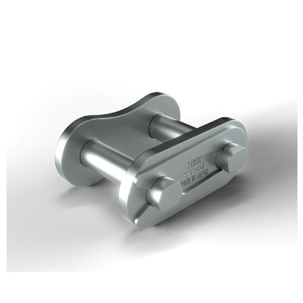 Spring Clip Connecting Link, 3/4 Inch Pitch, 60NP Chain, Nickel Plated