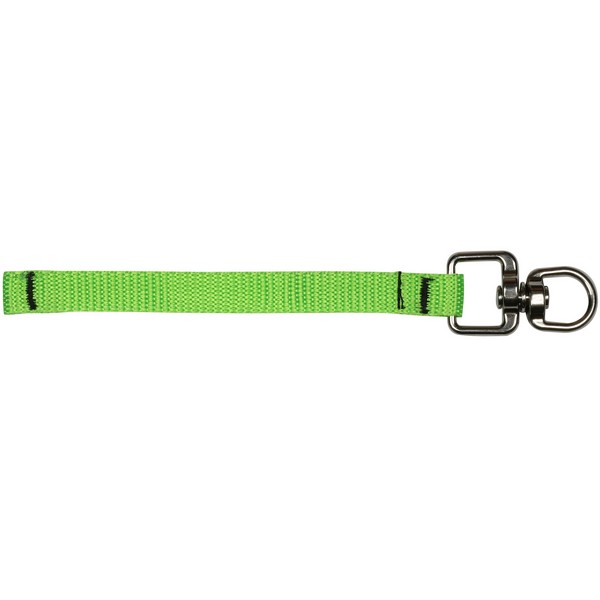 Tool Connector, Webbing, For Use With: Self-Adhering Tool Binding Tape, Specifications: 3 lb Maximum Load Limit, Nylon/Polyester, Green, 5-1/2 in L Dimensions
