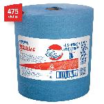 Jumbo Roll Wipers, 12-1/2 Inch Width, 13.4 Inch Length, 475/Roll, Blue