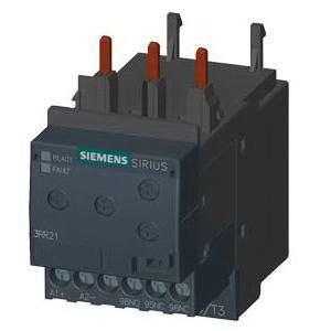 Current Monitoring Relay, 2-Phase Analogically Adjustable, Series: 3RR2, 24 VAC/VDC, 4 to 40 A, 50/60 Hz, 1CO, Surface Mount, Screw Terminal, 0 to 60 s Response, IP20 Enclosure, 45 mm W x 91 mm D x 87 mm H