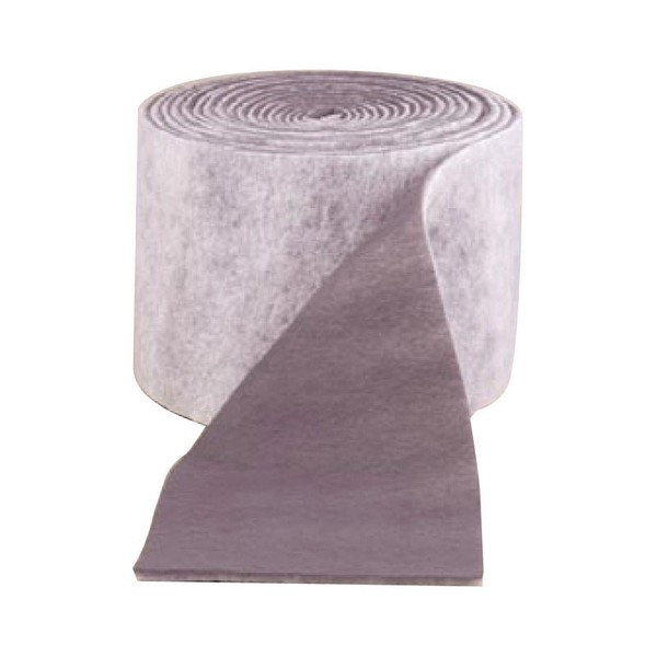 Overspray Media Pad, High Capacity Standard, Series: SprayStop SHC™, 20 in Width, 120 in Height, 150 fpm, 0.998 Efficiency, Synthetic/Non-Woven Multi-Denier Polyester, White/Dark Gray