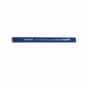 Carpenter Pencil, Medium Tip, 10 Barrel, Blue Barrel, Medium Lead, Wood Barrel