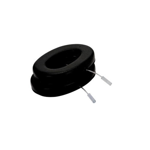 Earmuff Probed Test Cushion, Series: X Series, For Use With: 3M X4/X5 Earmuffs and E-A-Rfit Dual-Ear Validation Systems, Black