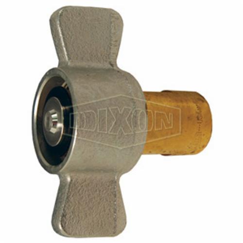 Hydraulic Coupling, Interchange, Series: 7800, 1-1/2-11-1/2 Nominal, FNPT, 2500 psi, Brass, Domestic