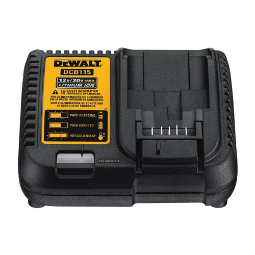 Cordless Battery Adapter Kit, Slide, Kit, Lithium-Ion Battery, 2 Ah Battery, 20 VDC Charge, For Use With: 18 V Tools, DCB201 and DCB203 Compact Batteries