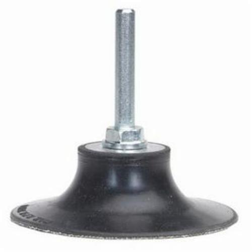 Backup Pad, Medium Density, 4 in Pad Dia, Type TR Attachment, 8000 RPM Maximum