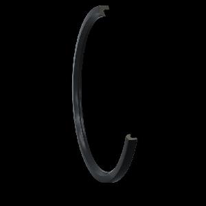 Labyrinth Bearing Seal, 3-15/16 in ID, Nitrile