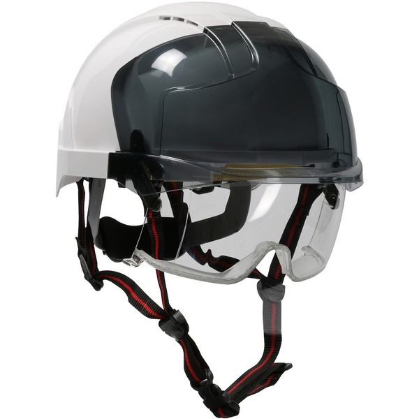 Safety Helmet, Short Brim, Series: 280-EVLV-CH, ABS, 6-Point Suspension, ANSI Electrical Class Rating: Class E, ANSI Impact Rating: ANSI Z89.1 Type 1, Wheel Ratchet Adjustment