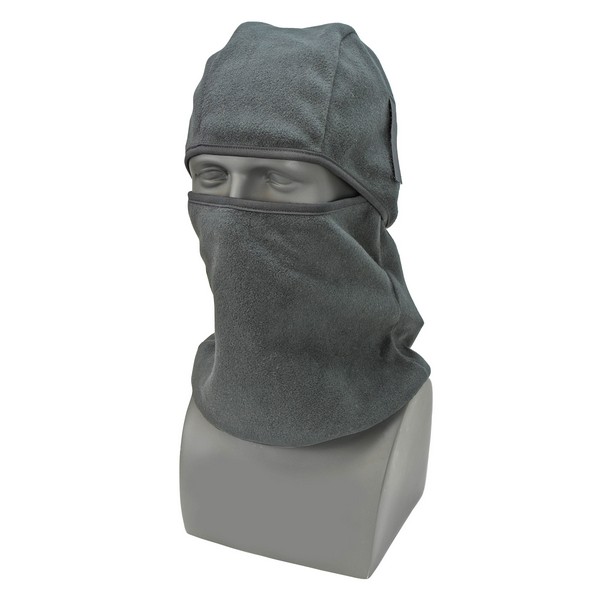 Balaclava, 3-in-1 Fleece, Series: RWL26, Universal Size, Gray, Polyester