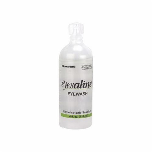 Personal Eyewash Bottle, Portable, Series: Eyesaline®, 4 oz Container, Bottle Container, 3 years Shelf Life, Specifications Met: ANSI Z358.1, FDA Approved