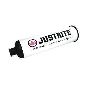 Carbon Filter, For Use With: Solvent Waste Systems, Specifications: 1.9 in OD x 7 in L, Charcoal Activated Carbon, White