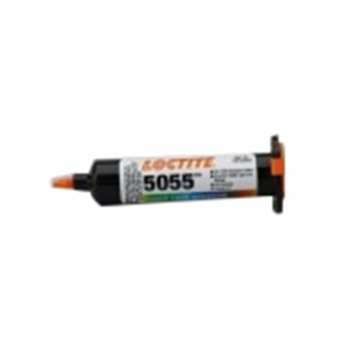 Adhesive Sealant, Flowable Light Cure Self-Leveling, Series: 5055™, Syringe Container, 25 mL Container, Silicone Base, Composition: Isobornyl Acrylate, N,N-Dimethylacrylamide, Liquid Form, 60 s Curing, Clear/Light Yellow, 1 Specific Gravity, 93 deg C