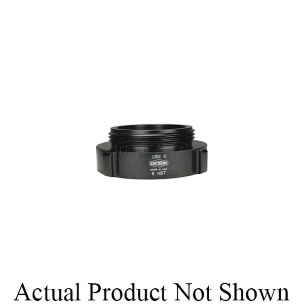 Rocker Lug Hydrant Adapter, Style N37, 3 x 2-1/2 Inch Size, MNPT x FNPT Connection, Aluminum, Hardcoat Anodized