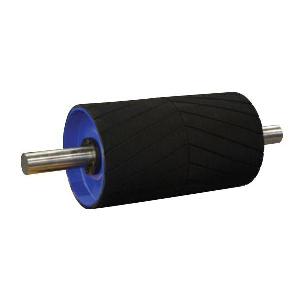 Conveyor Drum Pulley, Heavy Duty, Series: Elite Series®, MXT25 Bushing, 12 Inch Outside Diameter, 20 Inch Face Width, 2-1/2 Inch Shaft Diameter, Crown Profile