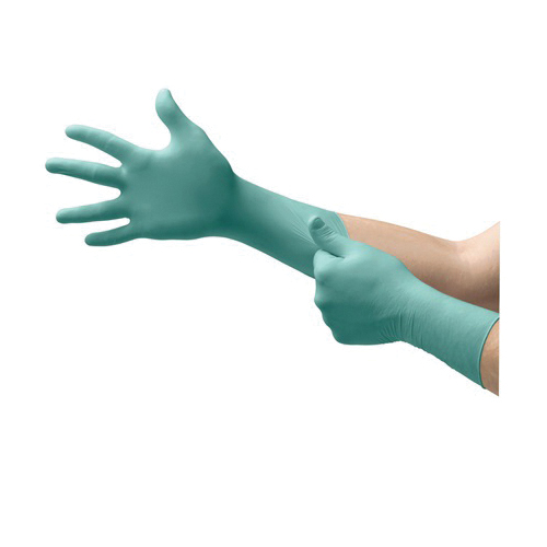Chemical Resistant Glove, XL Size, Neoprene, Green, Extended Cuff, Resists: Chemical