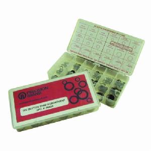 Die Button Shim, 0.17 in Inside Dia, 0.249 in Outside Dia, 0.005 in Thickness, Spring Steel, 1095, RC 48-51 Hardness