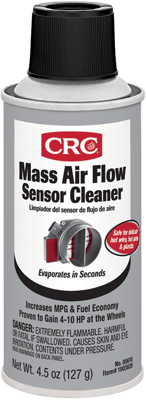 Sensor Cleaner, Extremely Electronic Flammable Mass Air Flow, 6 oz, Aerosol Can, 4.5 Oz Net Weight, Liquid, Clear Colorless, Mild Alcohol, 636.4 g/L VOC, <lt/>0 deg F Flash, Composition: Carbon-Di-Oxide, Naphtha (Petroleum), Hydrotreated Light, 2, 2,