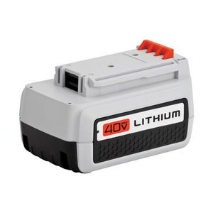 Cordless Battery Pack, Lightweight Slide, Bare Tool, Lithium-Ion Battery, 2 Ah Battery, 40 VDC Charge, For Use With: 36 V and 40 V Max String Trimmers
