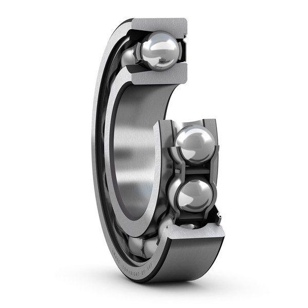 Deep Groove Ball Bearing, 95 mm Inside Diameter, 170 mm Outside Diameter, 32 mm Width, Shield On One Side, Steel