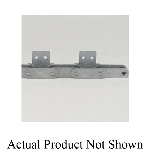 Connecting Link, Double Pitch Standard, C2040AS Chain, 1 in Pitch, 0.717 in Overall Width, 0.156 in Pin Dia, 0.472 in H Link Plate, 0.059 in THK Link Plate, 600 Stainless Steel