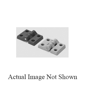Hinge, Standard Duty, Series: 633, Polyamide, Black, 2.71 Inch Length x 1.94 Inch Width x 0.71 Inch Thickness
