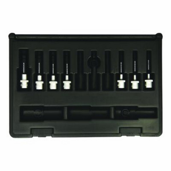 Socket Bit Set, Series: ProHold®, Measurement System: Imperial, 7 Piece, 1/8 to 3/8 Inch Hex, 2 Inch Length Bit, Steel, ProGuard™