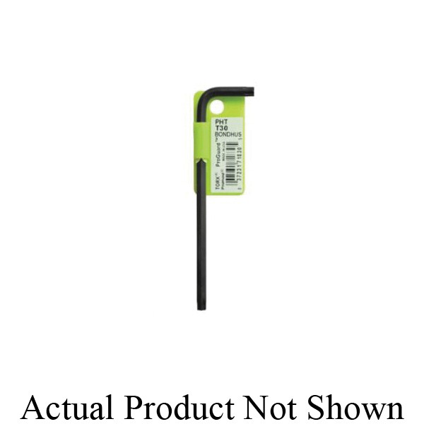 Torx Key, Star End, Series: ProHold®, T9 Tip, Long Arm, 2.9 Inch Arm Length, L-Handle Handle, Protanium® High Torque Steel Blade, Protanium® High Torque Steel, ProGuard™