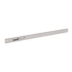 Straight Edge, 1-Stage Heavy Duty, 1 m Length, 2 in Width, 1/8 in Thickness, Measuring System: Imperial, Aluminum