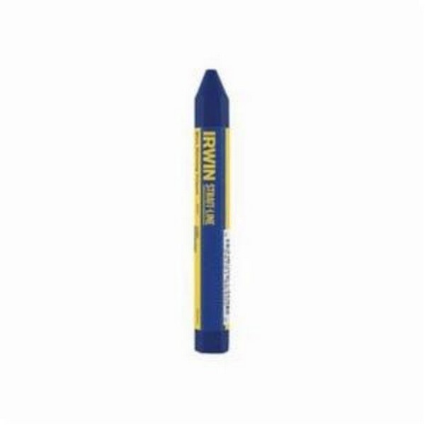Lumber Crayon, Wax, Blue, 4-1/2 in L Dimensions