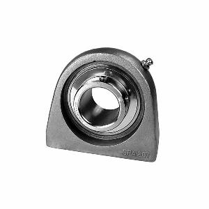 Pillow Block Ball Bearing Unit, Normal Duty Solid Base, 2 in Bore, 4 in Bolt Center-to-Center Length, 2-1/4 in Base to Bore Centerline, 5.47 in Overall Length, 2.29 in Overall Width, 4.59 in Overall Height, 1.99 in Base Width, Lip Seal Seal, 6800 lb