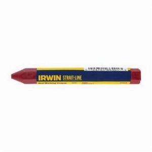 Lumber Crayon, Wax, Red, 4-1/2 in L Dimensions
