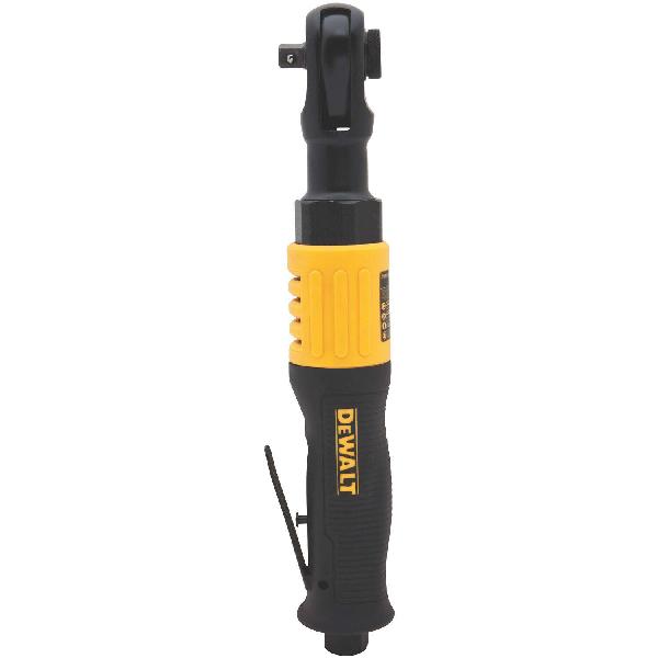 Pneumatic Ratchet Wrench, 3/8 in Drive, 180 RPM Speed, 75 ft-lb Torque, 3.5 cfm Air Flow, 1/4 in NPT Air Inlet, Front Exhaust Location, In-Line Handle
