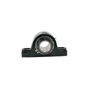 Pillow Block Spherical Roller Bearing, Series: B22400, 2-3/16 in Bore, 6-9/16 to 8 in Bolt Center-to-Center Length, 2-1/2 in Base to Bore Centerline, 9-5/8 in Overall Length, 3-5/16 in Overall Width, 5 in Overall Height, Two-Bolt Base Mounting,