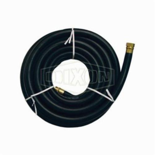 Contractors Water Hose, 3/4 Inch Nominal Size, 50 ft Length, 150 psi Working, -20 to 180 °F, EPDM, Black, Domestic