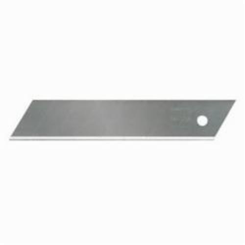 Utility Blade, Snap-Off, 5-1/2 in Blade Length, 25 mm Blade Width, 0.02 in Thickness, 7 Points, Compatible With: 25 mm Snap-Off Knives., OLFA® H-Series Snap-Off Knives and 4FE34 Utility Knives, Carbon Steel